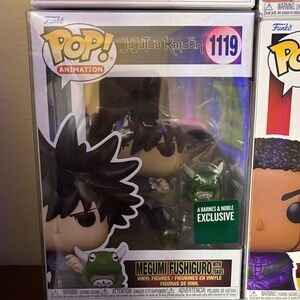 Funko Pop Animation Figure with Green Toad